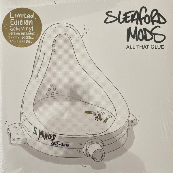 Sleaford Mods : All That Glue (2xLP, Comp, Gol + Flexi, 7", S/Sided + Ltd)