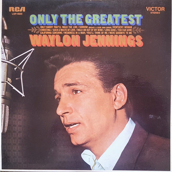 Waylon Jennings : Only The Greatest (LP, Album)