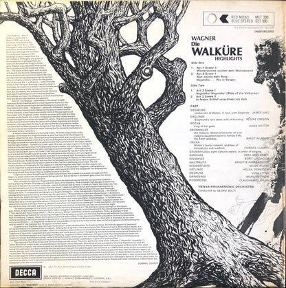 Richard Wagner - Wiener Philharmoniker, Georg Solti : Die Walküre - Highlights (LP)