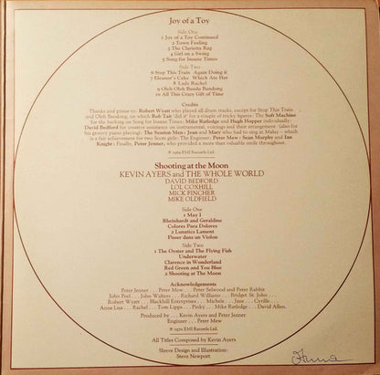 Kevin Ayers Featuring Mike Oldfield & David Bedford : The Joy Of A Toy / Shooting At The Moon... (2xLP, Album, Comp)