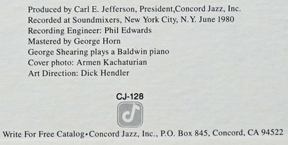 Carmen McRae - George Shearing : Two For The Road (LP, Album)