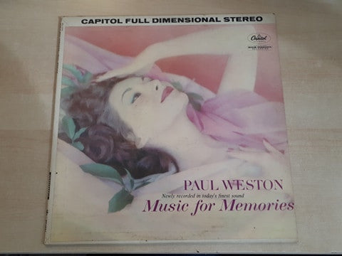 Paul Weston (2) : Music For Memories (LP)