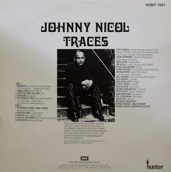 Johnny Nicol : Traces (LP, Album)