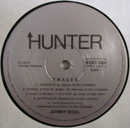 Johnny Nicol : Traces (LP, Album)