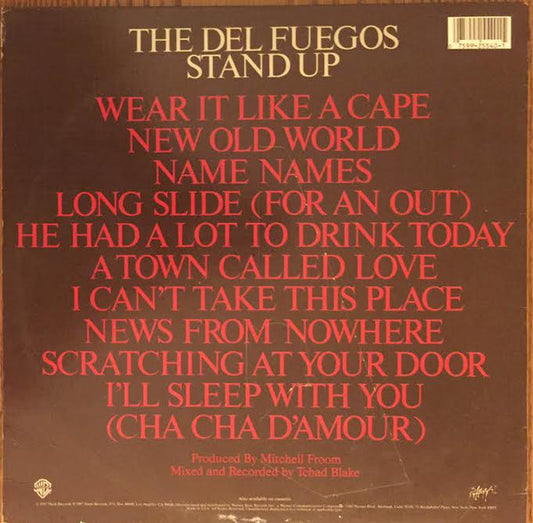 The Del Fuegos : Stand Up (LP, Album, All)