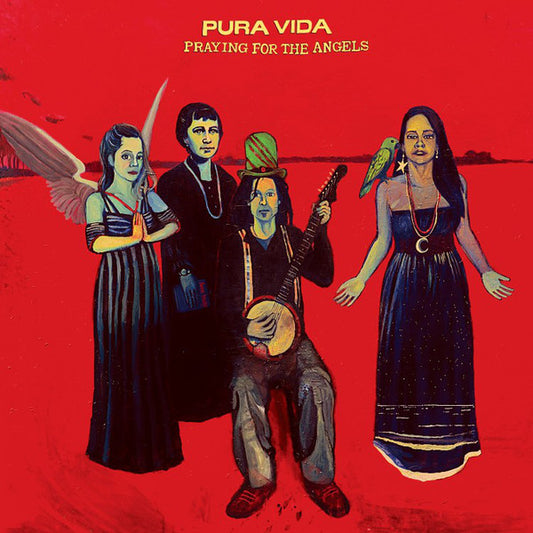 Pura Vida : Praying For The Angels (LP, Red)