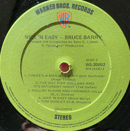 Bruce Barry (3) : Nice And Easy (LP, Album)