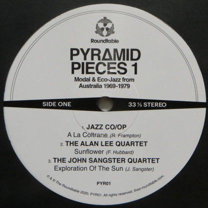 Various : Pyramid Pieces 1 (Modal & Eco-Jazz From Australia 1969-79) (LP, Comp)