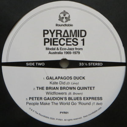 Various : Pyramid Pieces 1 (Modal & Eco-Jazz From Australia 1969-79) (LP, Comp)
