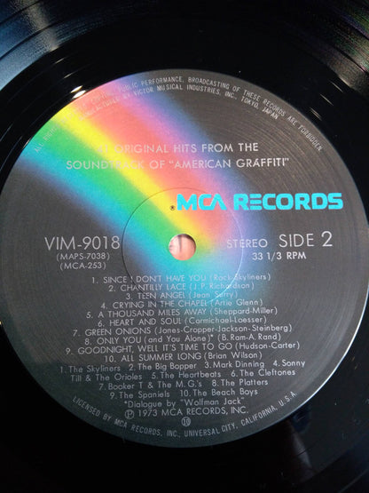 Various : 41 Original Hits From The Sound Track Of American Graffiti (2xLP, Comp)