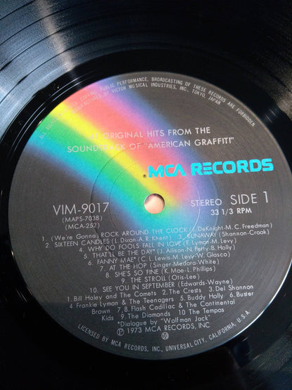 Various : 41 Original Hits From The Sound Track Of American Graffiti (2xLP, Comp)