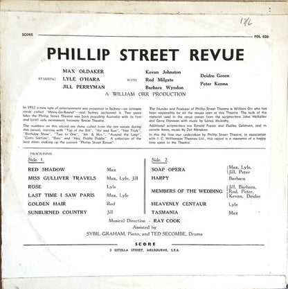 Various : Phillip Street Revue (LP, Album, Mono)