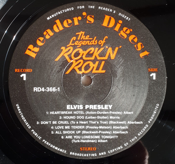 Various : The Legends Of Rock 'N' Roll (7xLP, Comp + Box)