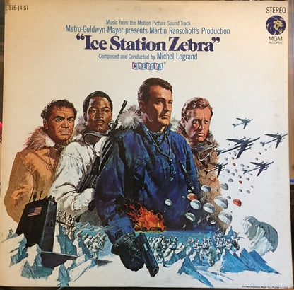 Michel Legrand : Ice Station Zebra (LP, Album, Gat)