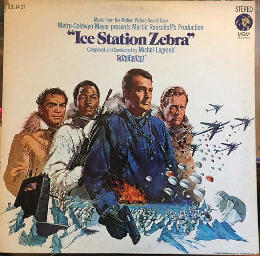 Michel Legrand : Ice Station Zebra (LP, Album, Gat)