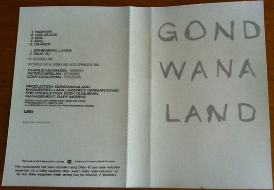 Gondwanaland Project : Let The Dog Out (Cass, Album)
