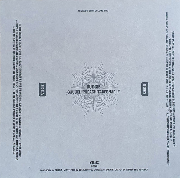 Budgie (3) : The Good Book II - Chuuch Preach Tabernacle (LP, Album)