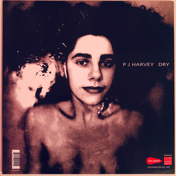 PJ Harvey : Dry (LP, Album, RE, RM, Met)