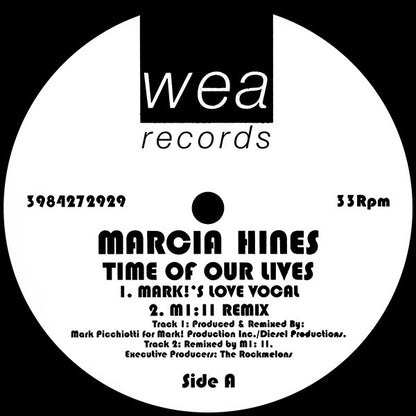 Marcia Hines : Time Of Our Lives (12", Promo)