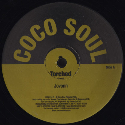 Jovonn : Torched / Cliff Hanger (12")