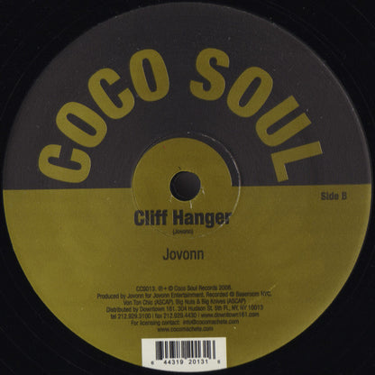 Jovonn : Torched / Cliff Hanger (12")