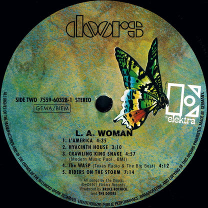 The Doors : L.A. Woman (LP, Album, RE, RP, 180)