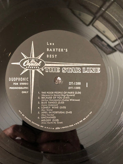 Les Baxter : Baxter's Best (LP, Comp, Duo)