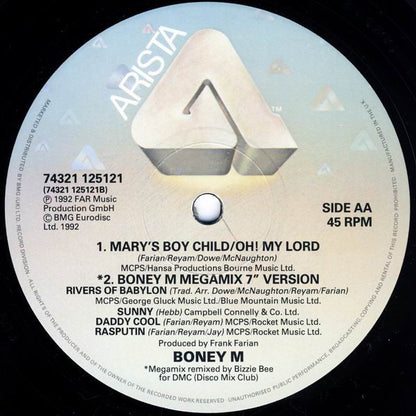 Boney M. : MegaMix (12")