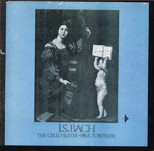 Johann Sebastian Bach, Paul Tortelier : The Cello Suites (3xLP, Album, Club, RE + Box)