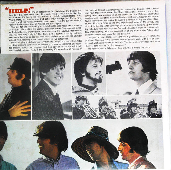 The Beatles : Help! (Original Motion Picture Soundtrack) (LP, Album, RE, Gat)