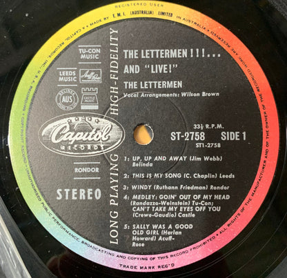The Lettermen : The Lettermen!!! ... And "Live!" (LP, Album)
