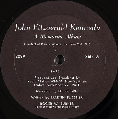 John F. Kennedy : A Memorial Album (LP, Album)