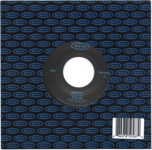 Pearl Jam / The Frogs : Immortality / Rearviewmirror (7", Single)