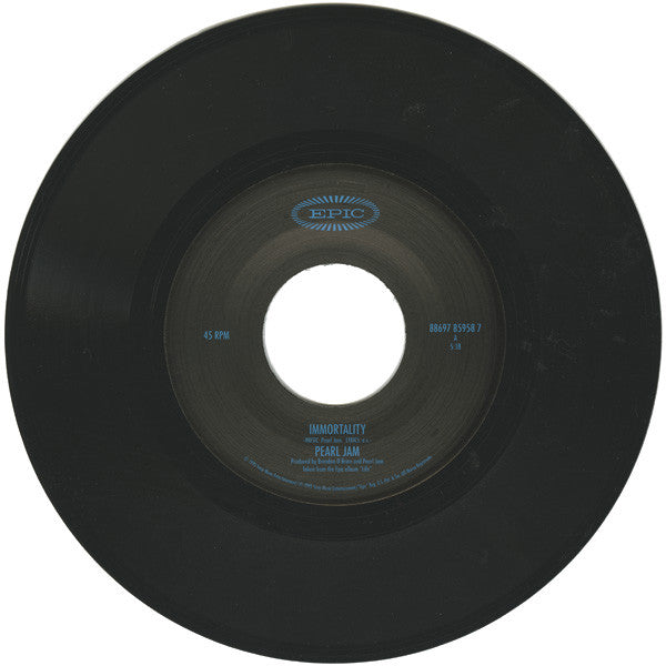 Pearl Jam / The Frogs : Immortality / Rearviewmirror (7", Single)