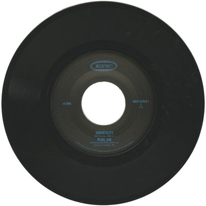 Pearl Jam / The Frogs : Immortality / Rearviewmirror (7", Single)