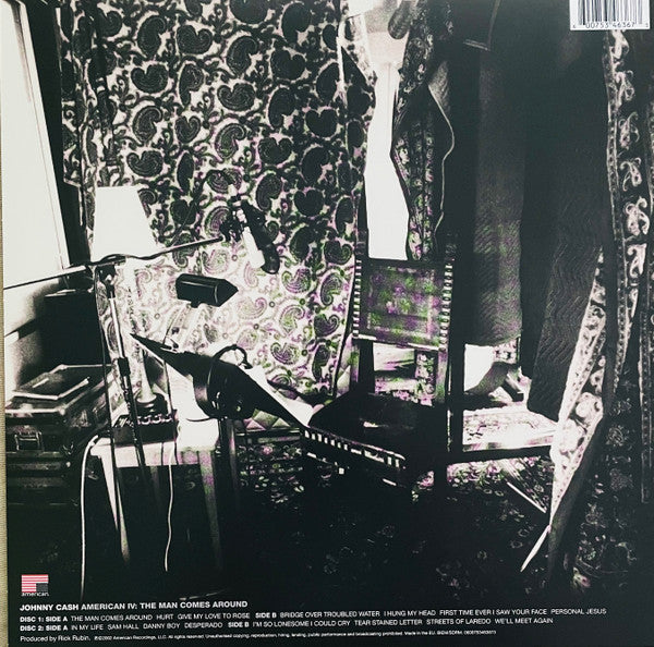 Johnny Cash : American IV: The Man Comes Around (2xLP, Album, RE, 180)