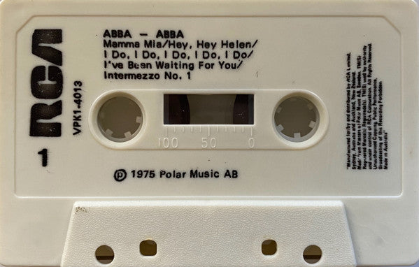 ABBA : ABBA (Cass, Album, RE)