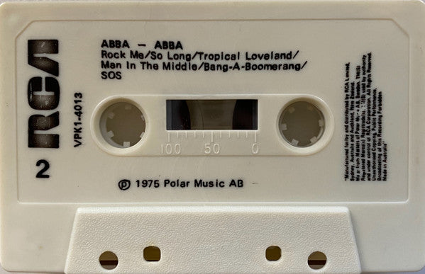 ABBA : ABBA (Cass, Album, RE)