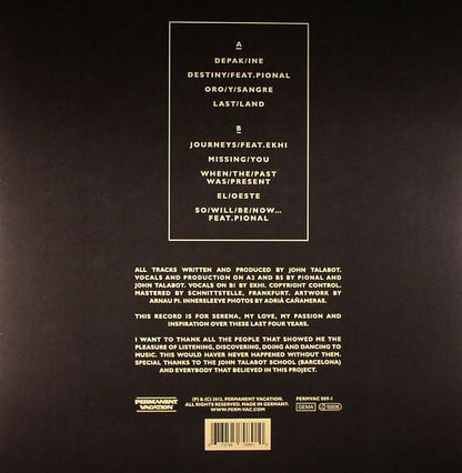 John Talabot : ƒIN (LP, Album, RE, RP)