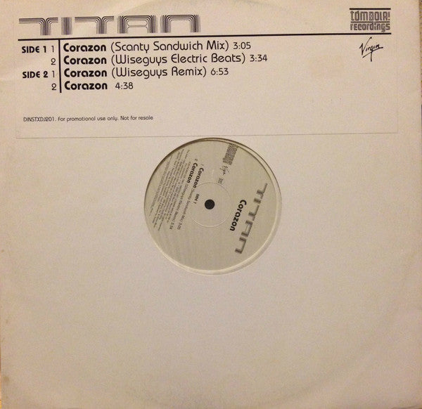 Titan : Corazon (12")