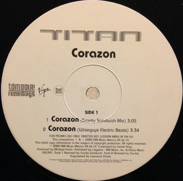 Titan : Corazon (12")