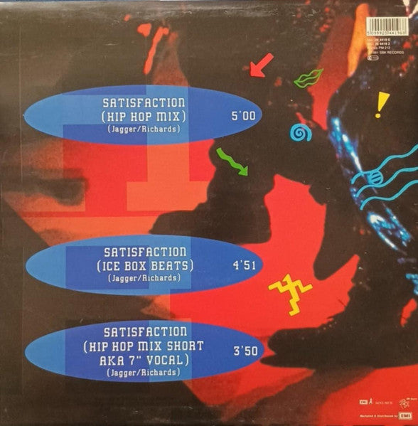 Vanilla Ice : Satisfaction (Remixes) (12")