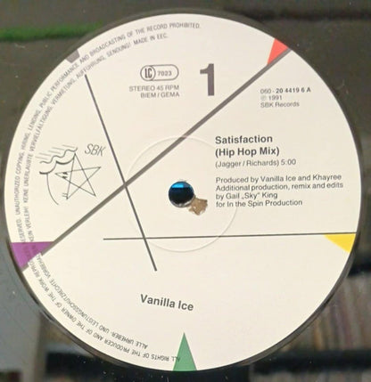 Vanilla Ice : Satisfaction (Remixes) (12")