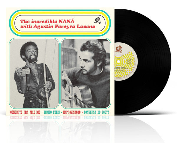 Naná Vasconcelos with Agustin Pereyra Lucena : The Incredible NANÁ with Agustín Pereyra Lucena (LP, Album, RE)