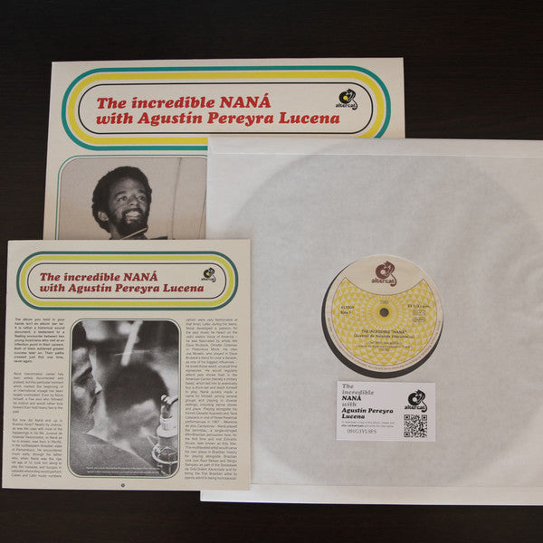 Naná Vasconcelos with Agustin Pereyra Lucena : The Incredible NANÁ with Agustín Pereyra Lucena (LP, Album, RE)
