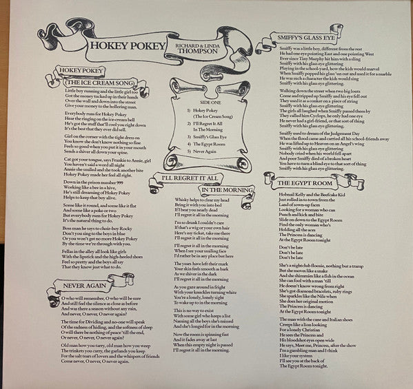 Richard & Linda Thompson : Hokey Pokey (LP, Album, RE, 180)