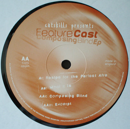 Feature Cast : Composing Blind Ep (12", EP)