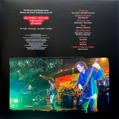 Toto : Live At Montreux 1991 (2xLP, Ltd, RE, 180)