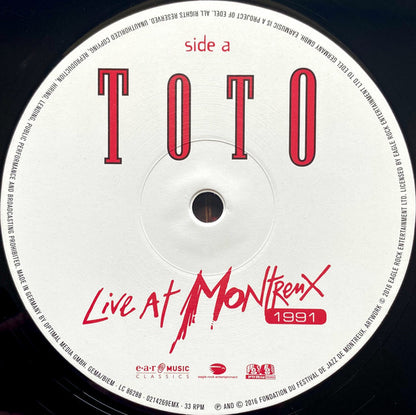 Toto : Live At Montreux 1991 (2xLP, Ltd, RE, 180)
