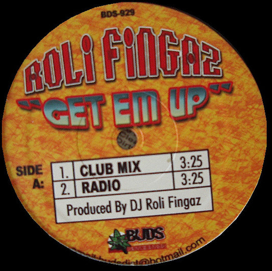 DJ Roli Fingaz : Get Em Up (12")